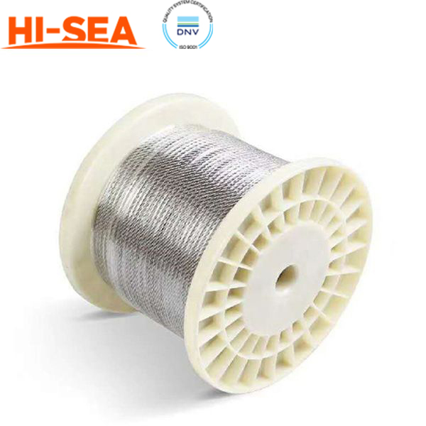 8×111SWSNS Galvanized Large Diameter Steel Wire Rope for Hoisting